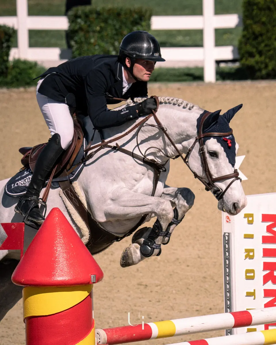 Clarini Bel, ridden by Bryan Balsiger