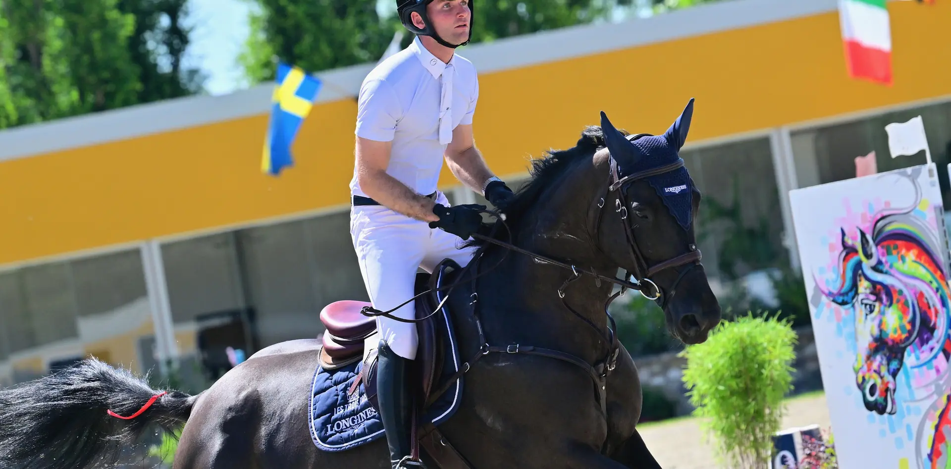 Saffira vd Heyveldhoeve, ridden by Bryan Balsiger
